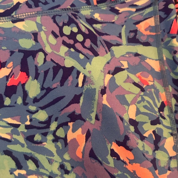 Set of 2 Lilly Pulitzer Luxletic leggings; size Medium - Picture 4 of 5